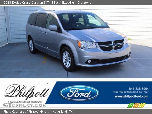 2018 Dodge Grand Caravan SXT in Billet