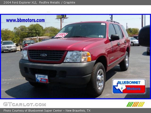 2004 Ford Explorer XLS in Redfire Metallic