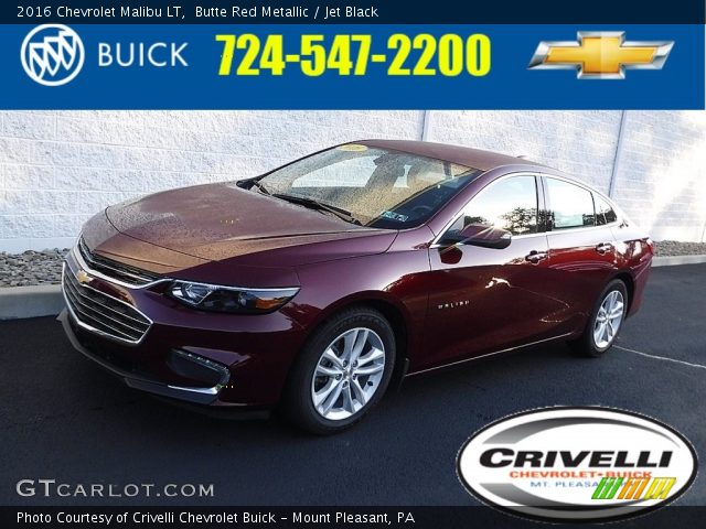 2016 Chevrolet Malibu LT in Butte Red Metallic