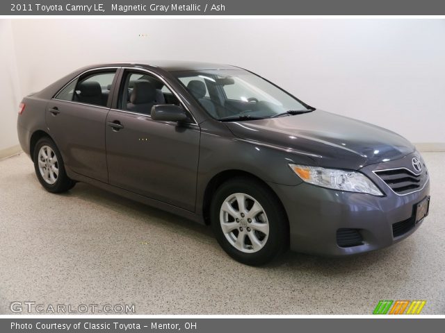 2011 Toyota Camry LE in Magnetic Gray Metallic