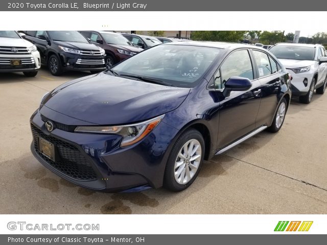 2020 Toyota Corolla LE in Blueprint