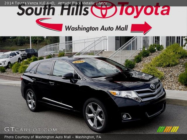 2014 Toyota Venza XLE AWD in Attitude Black Metallic