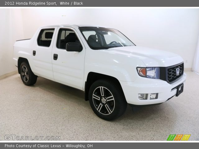 2012 Honda Ridgeline Sport in White