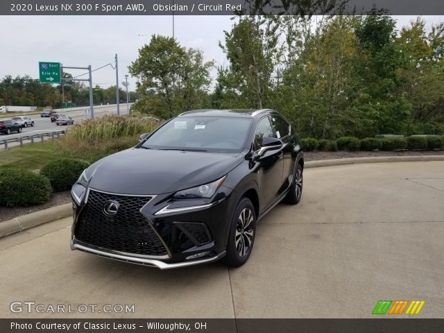 2020 Lexus NX 300 F Sport AWD in Obsidian