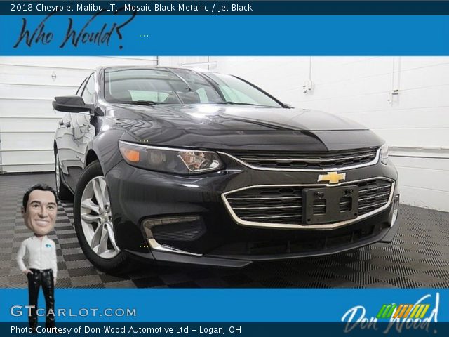 2018 Chevrolet Malibu LT in Mosaic Black Metallic