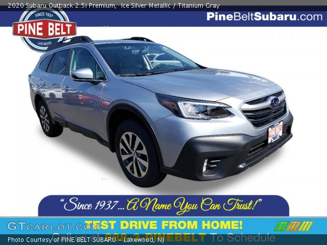 2020 Subaru Outback 2.5i Premium in Ice Silver Metallic