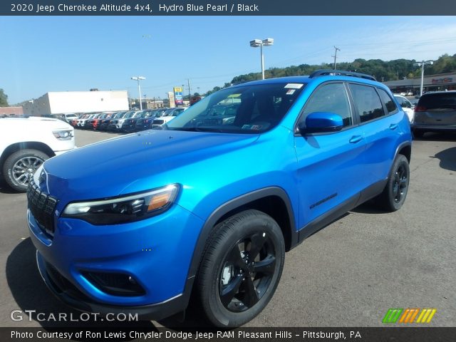 2020 Jeep Cherokee Altitude 4x4 in Hydro Blue Pearl
