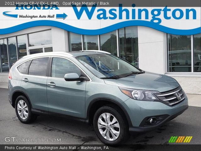 2012 Honda CR-V EX-L 4WD in Opal Sage Metallic