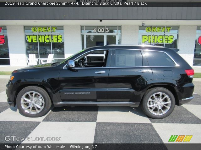 2019 Jeep Grand Cherokee Summit 4x4 in Diamond Black Crystal Pearl