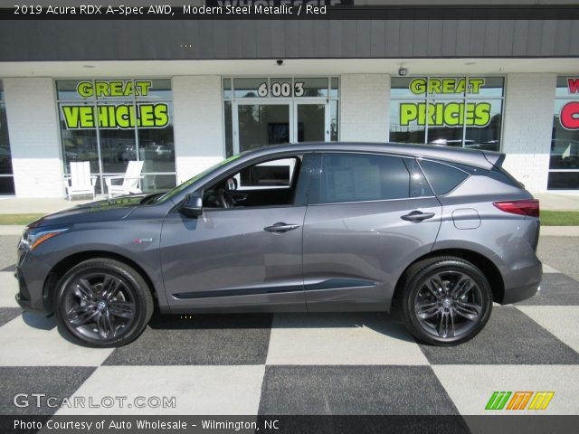 2019 Acura RDX A-Spec AWD in Modern Steel Metallic
