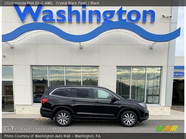 2020 Honda Pilot EX-L AWD in Crystal Black Pearl