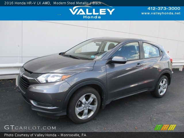 2016 Honda HR-V LX AWD in Modern Steel Metallic