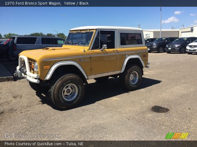 1970 Ford Bronco Sport Wagon in Yellow
