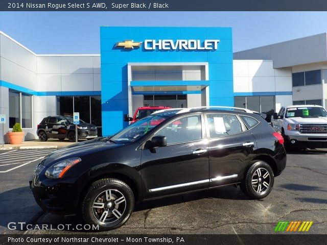 2014 Nissan Rogue Select S AWD in Super Black