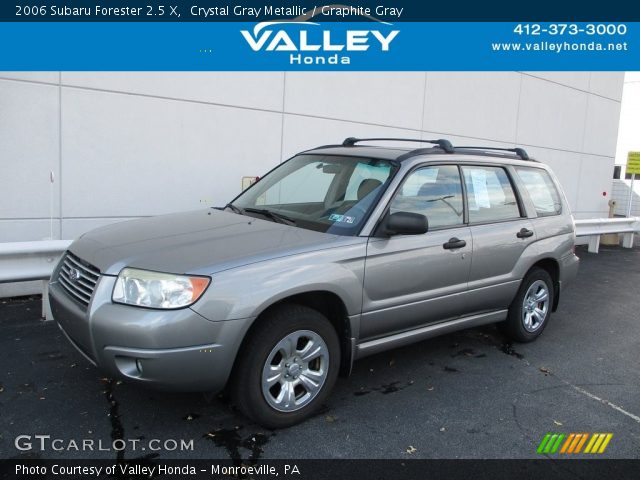 2006 Subaru Forester 2.5 X in Crystal Gray Metallic