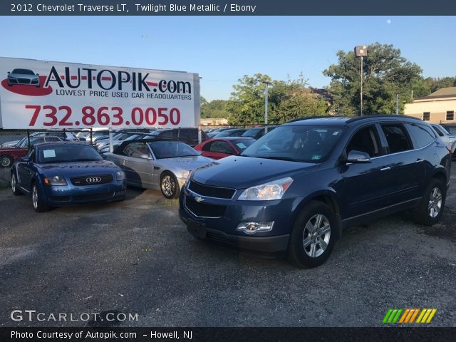 2012 Chevrolet Traverse LT in Twilight Blue Metallic