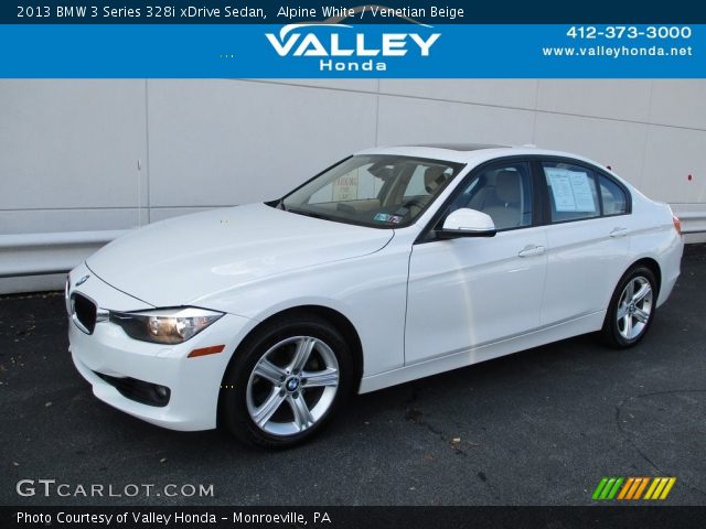 2013 BMW 3 Series 328i xDrive Sedan in Alpine White