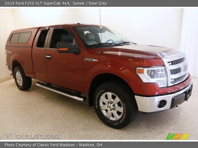 2014 Ford F150 XLT SuperCab 4x4 in Sunset