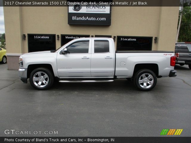 2017 Chevrolet Silverado 1500 LTZ Double Cab 4x4 in Silver Ice Metallic