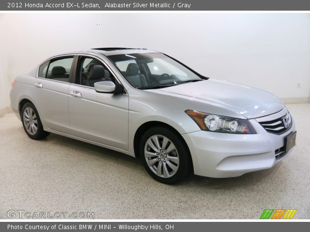 2012 Honda Accord EX-L Sedan in Alabaster Silver Metallic