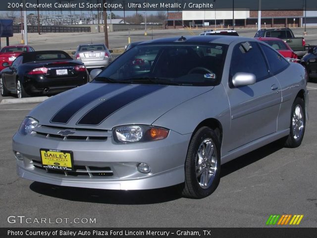 2004 Chevrolet Cavalier LS Sport Coupe in Ultra Silver Metallic