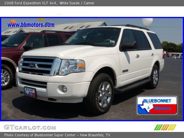 2008 Ford Expedition XLT 4x4 in White Suede