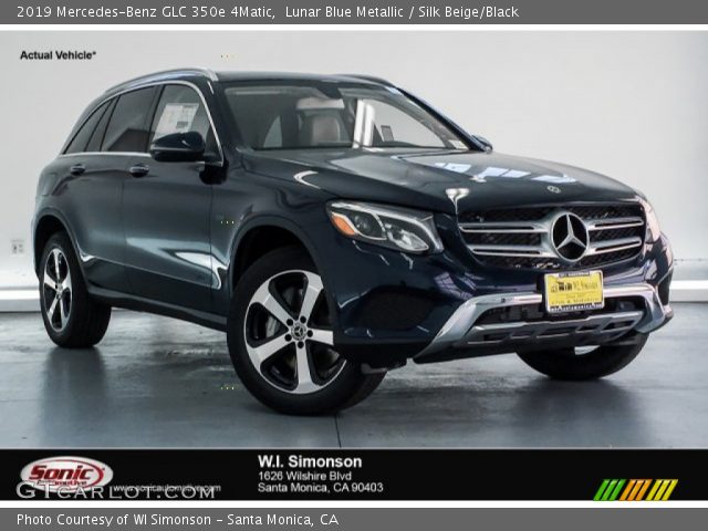 2019 Mercedes-Benz GLC 350e 4Matic in Lunar Blue Metallic