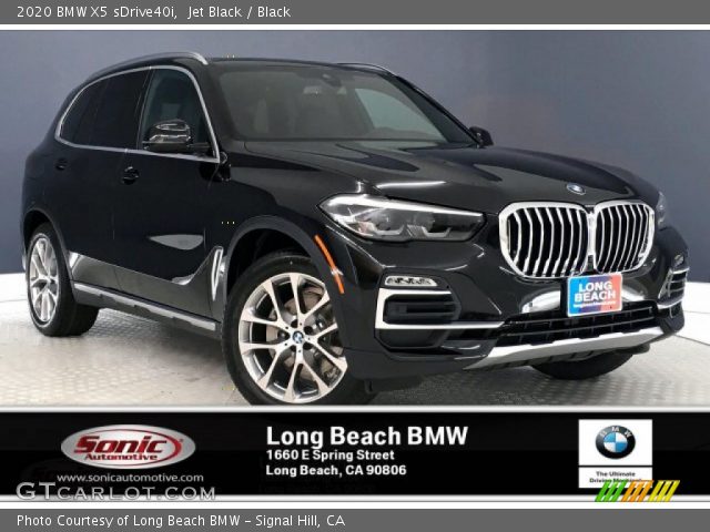 2020 BMW X5 sDrive40i in Jet Black