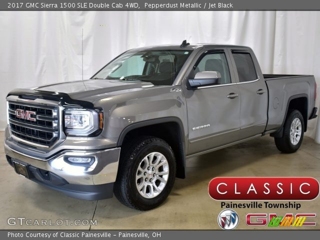 2017 GMC Sierra 1500 SLE Double Cab 4WD in Pepperdust Metallic