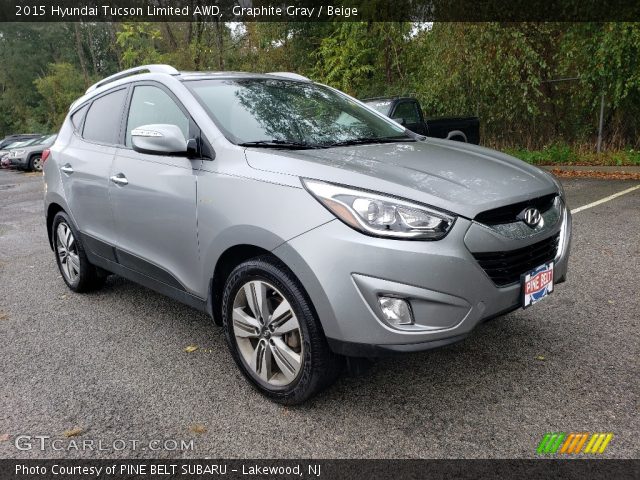 2015 Hyundai Tucson Limited AWD in Graphite Gray