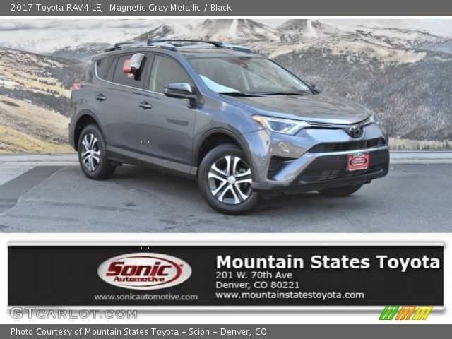 2017 Toyota RAV4 LE in Magnetic Gray Metallic
