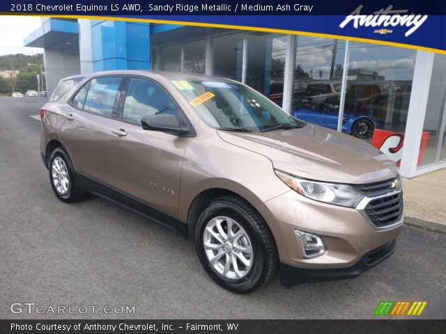 2018 Chevrolet Equinox LS AWD in Sandy Ridge Metallic