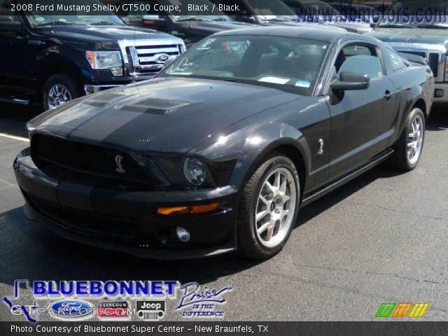 2008 Ford Mustang Shelby GT500 Coupe in Black