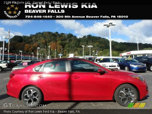 2020 Kia Forte LXS in Currant Red