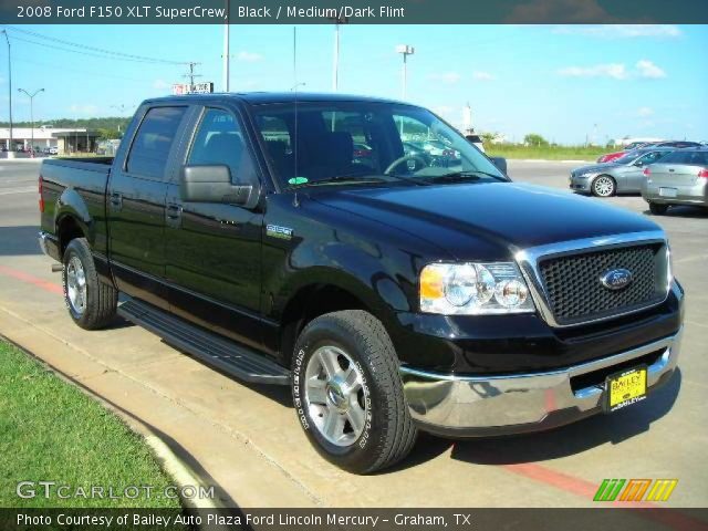 2008 Ford F150 XLT SuperCrew in Black
