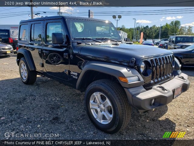 2020 Jeep Wrangler Unlimited Sport 4x4 in Black