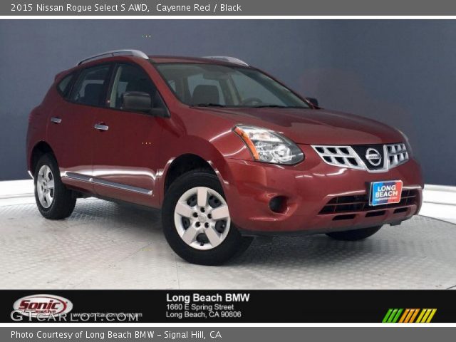 2015 Nissan Rogue Select S AWD in Cayenne Red