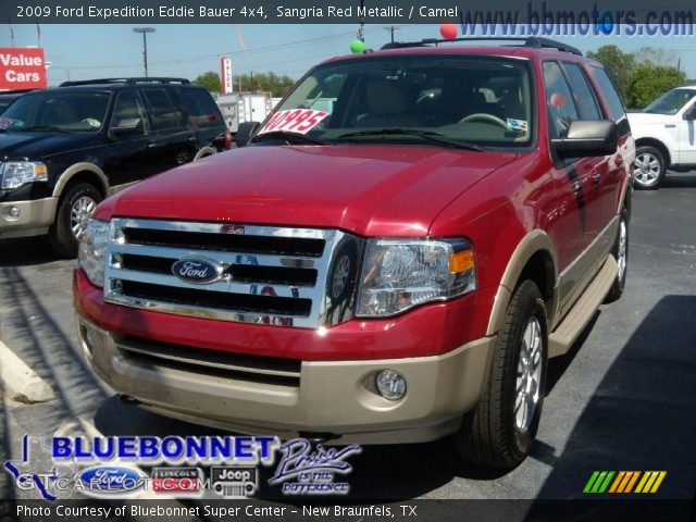 2009 Ford Expedition Eddie Bauer 4x4 in Sangria Red Metallic