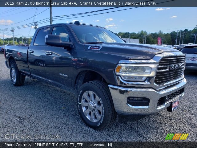 2019 Ram 2500 Bighorn Crew Cab 4x4 in Granite Crystal Metallic