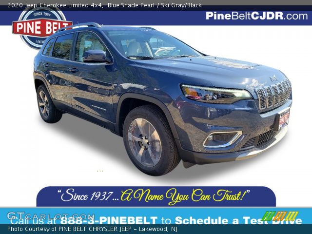 2020 Jeep Cherokee Limited 4x4 in Blue Shade Pearl