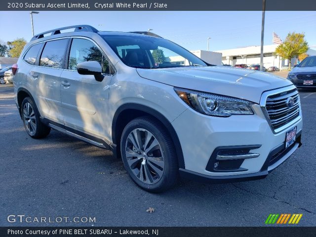 2020 Subaru Ascent Limited in Crystal White Pearl