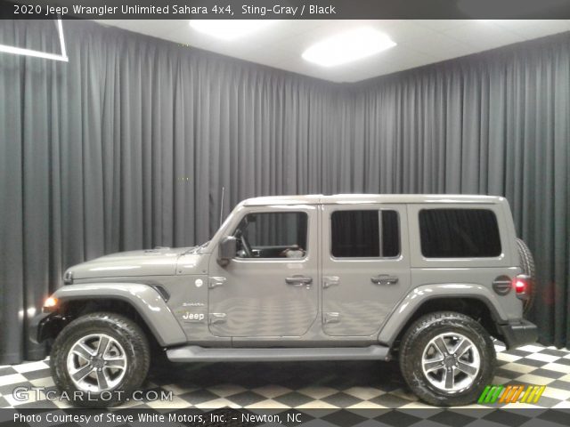 2020 Jeep Wrangler Unlimited Sahara 4x4 in Sting-Gray