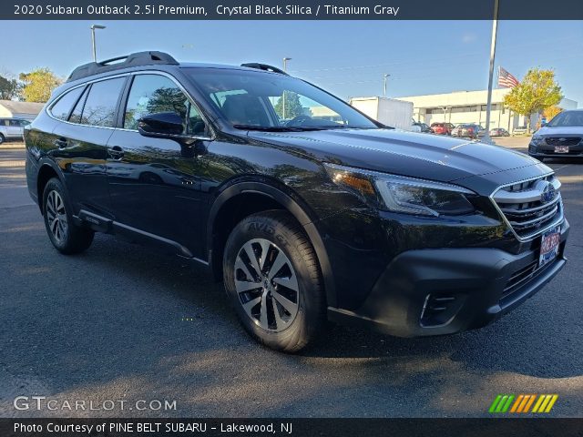 2020 Subaru Outback 2.5i Premium in Crystal Black Silica