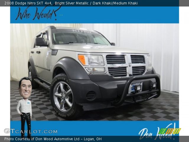 2008 Dodge Nitro SXT 4x4 in Bright Silver Metallic