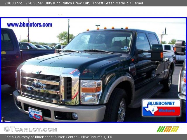2008 Ford F250 Super Duty King Ranch Crew Cab in Forest Green Metallic