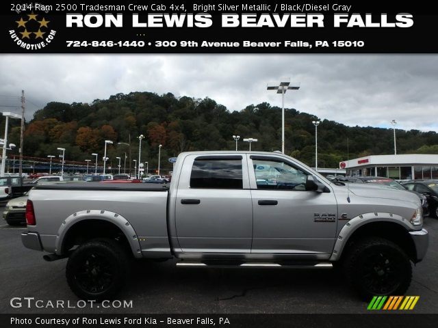 2014 Ram 2500 Tradesman Crew Cab 4x4 in Bright Silver Metallic