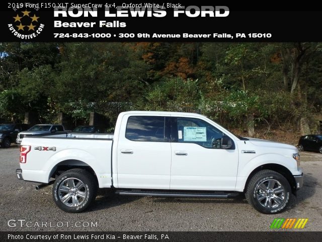 2019 Ford F150 XLT SuperCrew 4x4 in Oxford White