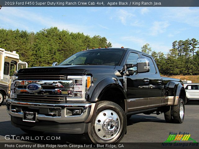 2019 Ford F450 Super Duty King Ranch Crew Cab 4x4 in Agate Black