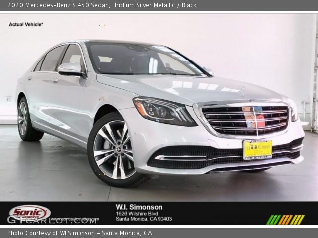 2020 Mercedes-Benz S 450 Sedan in Iridium Silver Metallic