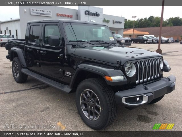 2020 Jeep Gladiator Overland 4x4 in Black